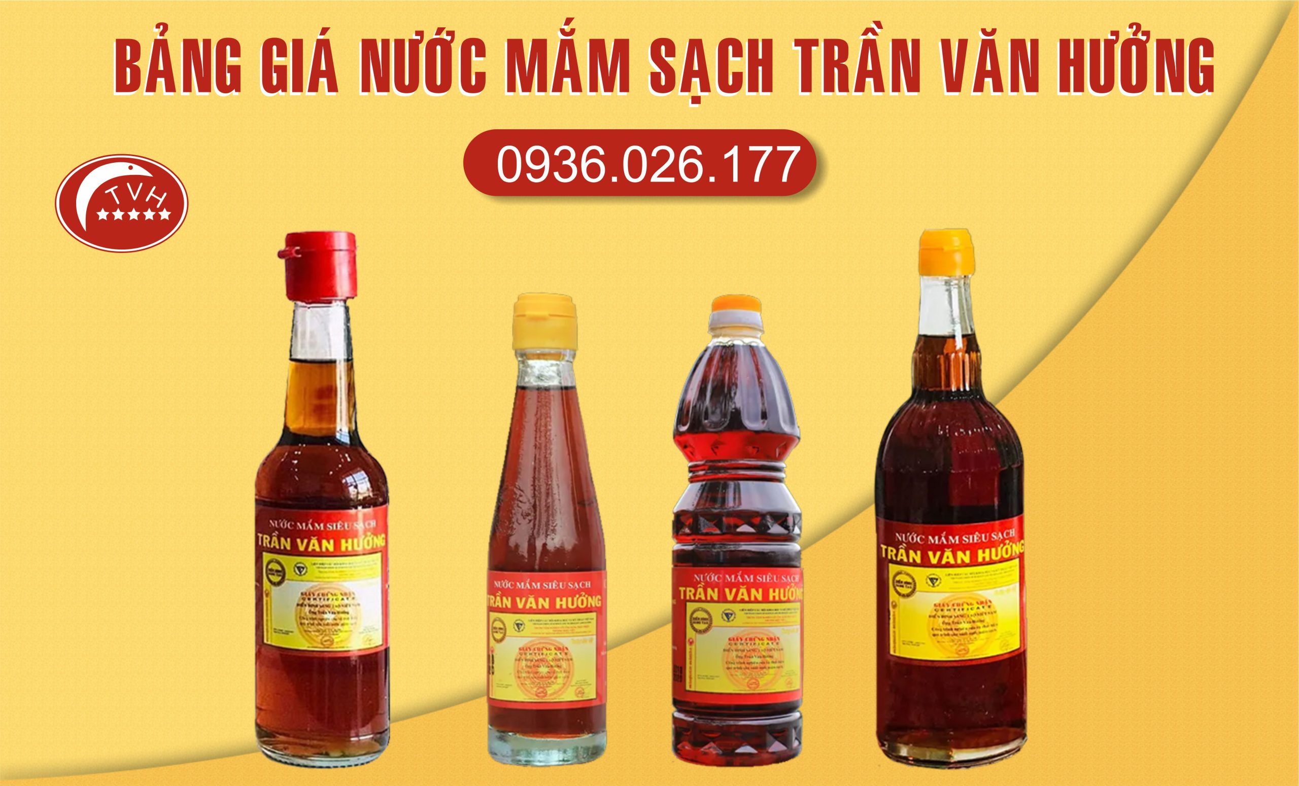 Bảng Giá Nước Mắm Trần Văn Hưởng