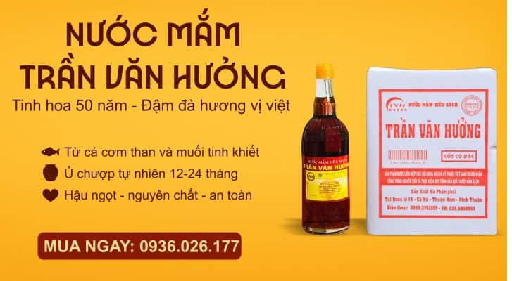 nước mắm trần văn hưởng cà ná
